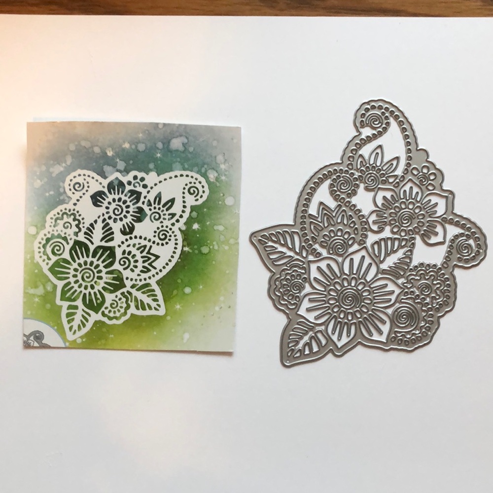 Paisley Flower Die